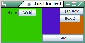 Grafik mit Java Swing Layout